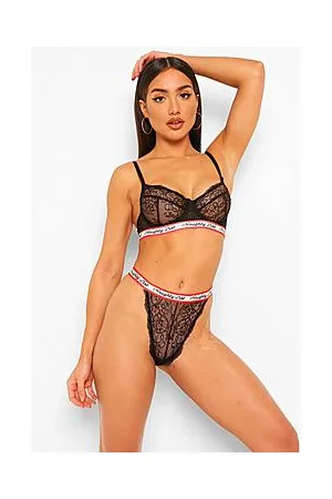 Boohoo Naughty List Lace Bra