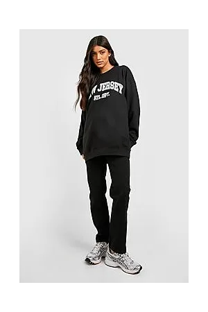 Boohoo Maternity New Jersey Printed Sweatshirt