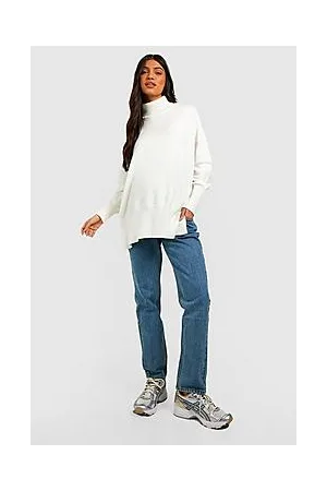 Boohoo Maternity Over Bump Vintage Slim Leg Jeans