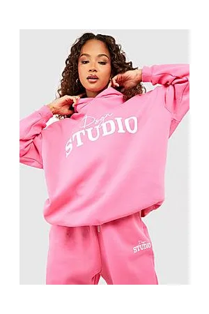 Boohoo Dsgn Studio Printed Oversized Hoodie