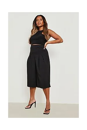Boohoo Plus Wide Leg Culottes