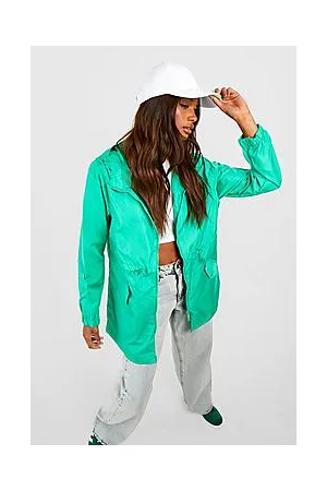 Boohoo Hooded Synch Waist Mac