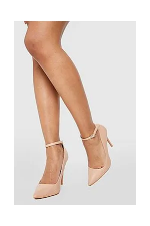Boohoo Wide Fit Ankle Detail Court Shoe