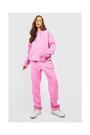 Boohoo Embroidered Hooded Tracksuit