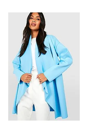 Boohoo Wool Look Waterfall Short Coat