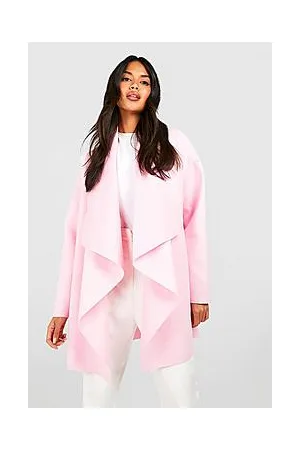 Boohoo Wool Look Waterfall Short Coat