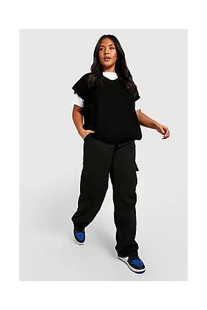 Boohoo Plus Knitted Sleeveless Vest
