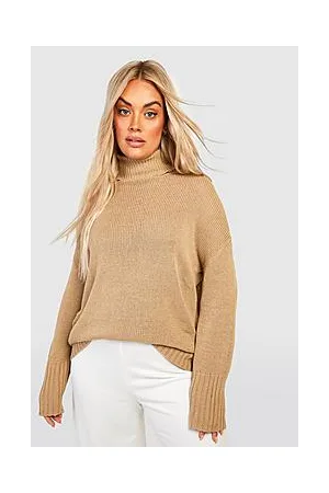Boohoo Plus Recycled Roll Neck Jumper