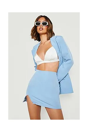 Boohoo Split Front Micro Mini Skirt
