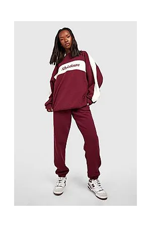 Boohoo Ath Leisure Colour Block Sweater Tracksuit