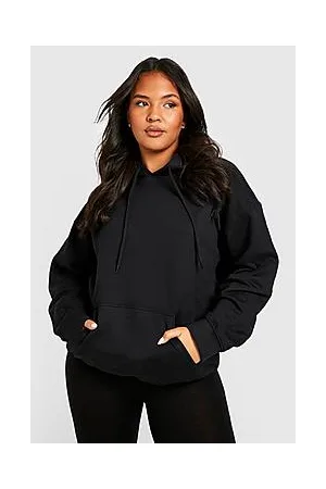 Boohoo Plus Sport Club Back Print Hoodie