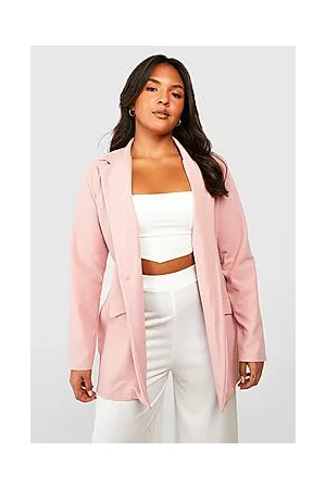 Boohoo Plus Fitted Blazer
