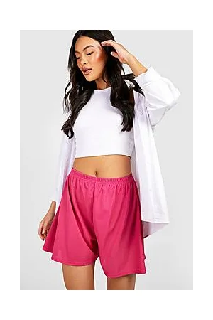 Boohoo Rib Oversized Flippy Short