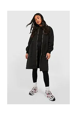 Boohoo Petite Synch Waist Bomber Jacket