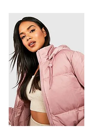 Boohoo Hooded Longline Puffer Jacket
