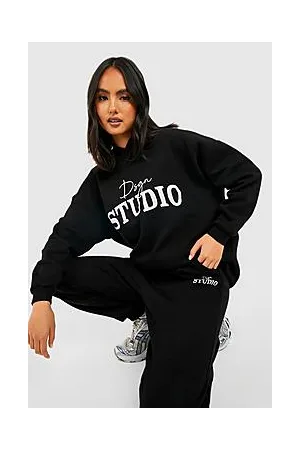 Boohoo Dsgn Studio Printed Oversized Hoodie