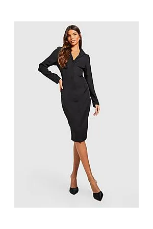 Boohoo Corset Detail Blazer Dress