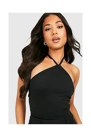 Boohoo Petite Halterneck Bodysuit