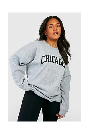 Boohoo Plus Chicago Sweatshirt