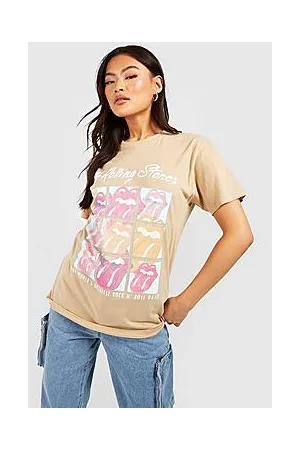Boohoo Rolling Stones Graphic Oversized Band T-shirt