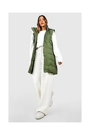 Boohoo Longline Faux Leather Gilet