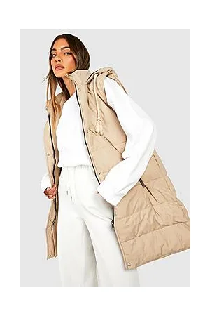 Boohoo Longline Faux Leather Gilet