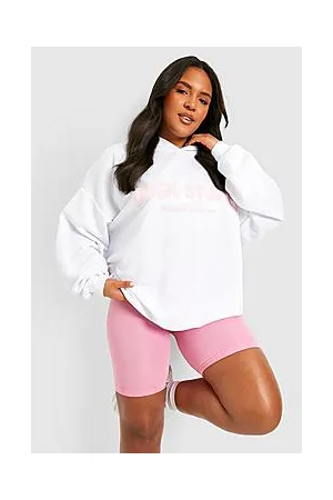 Boohoo Plus Dsgn Studio Printed Hoodie