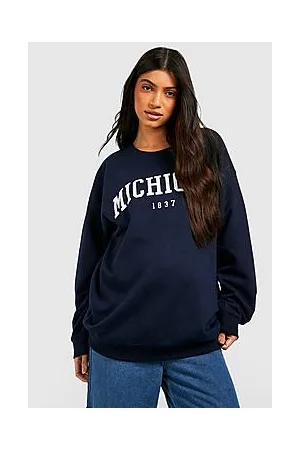Boohoo Maternity Michigan Oversized Sweatshirt
