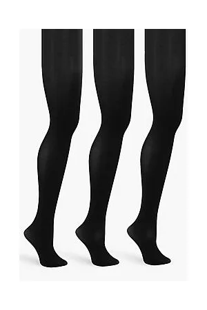 Boohoo Plus 3 Pack 80 Denier Tight