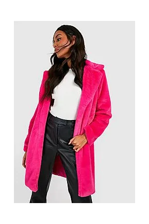 Boohoo Faux Fur Coat