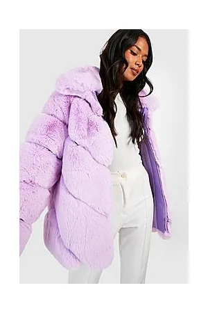 Boohoo Luxe Faux Fur Coat
