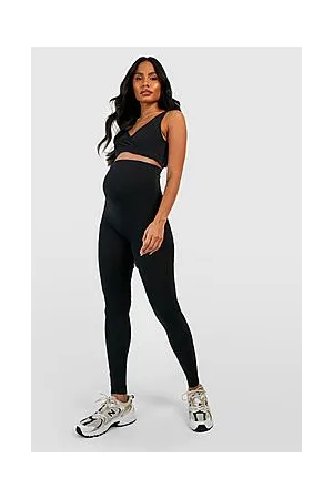 Boohoo Maternity Active Seamless Bra And Legging Set
