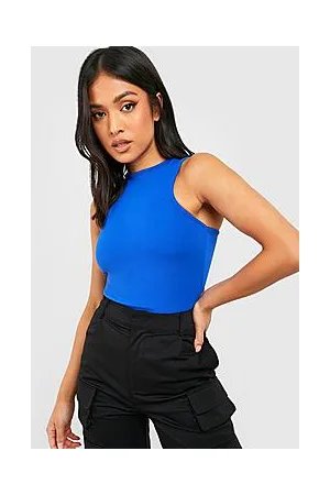 Boohoo Petite Basic Racer Bodysuit