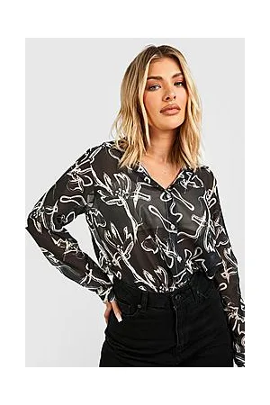 Boohoo Loose Fitting Floral Shirt