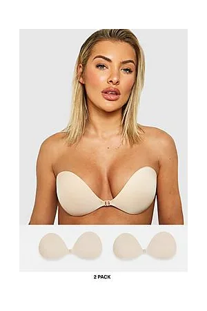 Boohoo 2 Pack Stick On Front Fastening Bra