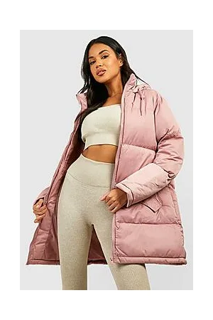 Boohoo Hooded Puffer Jacket