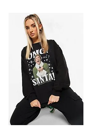 Boohoo Elf Christmas Sweatshirt