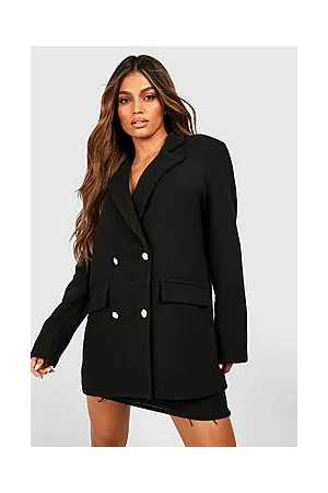 Boohoo Premium Boucle Tailored Blazer