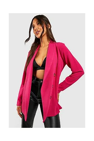 Boohoo Basic Jersey Colour Pop Relaxed Fit Blazer