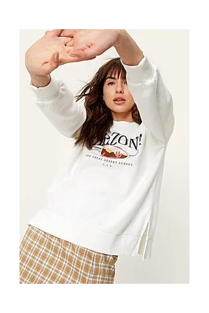 Boohoo Arizona Graphic Slouchy Sweatshirt