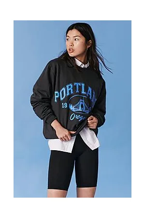 Boohoo Oversized Graphic Portland Sweatshirt