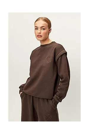 Boohoo Recycled Shoulder Detail Oversized Sweatshirt