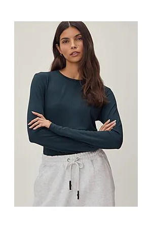 Boohoo Crew Neck Long Sleeve Top