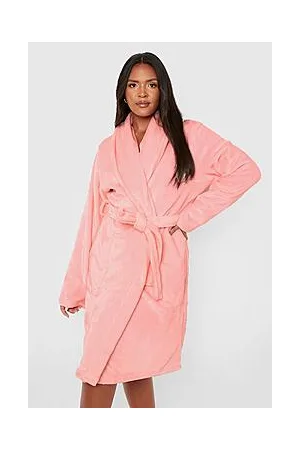 Boohoo Plus Basic Long Robe
