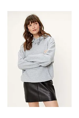 Boohoo Relaxed Oversized Front Pocket Hoodie