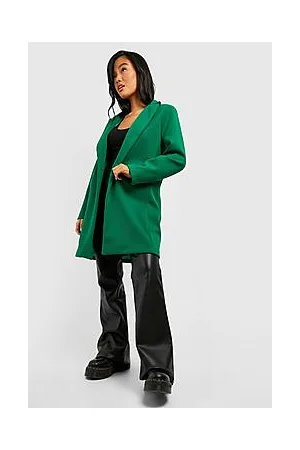 Boohoo Petite Premium Wool Look Tailored Coat