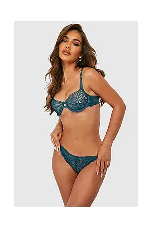 Boohoo Lace Detail Brazilian