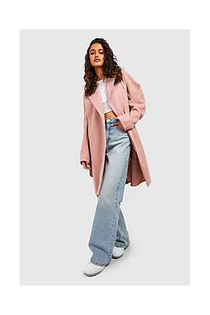 Boohoo Wool Look Short Coat