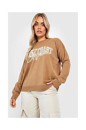Boohoo Plus West Coast Knitted Jumper