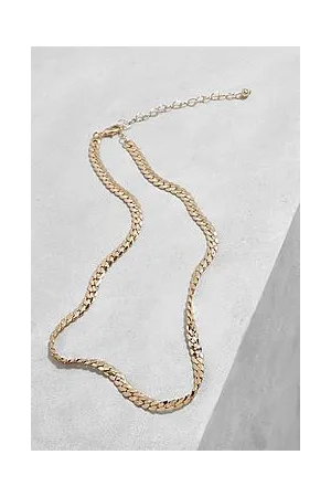 Boohoo Textured Snake Chain Necklace